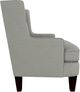 Best® Home Furnishings Customizable Field & Stream Home Sterling Wing Back Chair with Plaid Cushion and Espresso Legs-2