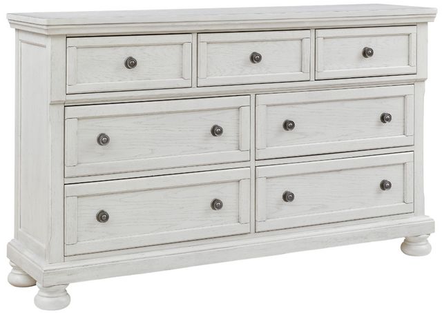 Signature Design by Ashley® Robbinsdale Antique White Dresser and Mirror-1