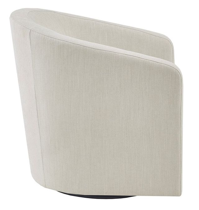 Olliix by Martha Stewart Amber Ivory Swivel Chair-2