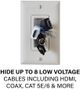 Sanus® White In-Wall Cable Management Kit-2
