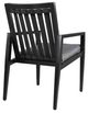 CabanaCoast® Customizable Studio Aluminum/Fabric Outdoor Dining Arm Chair-2