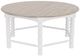 Riverside Furniture Rosalie Hemlock Spindle Coffee Table with White Caps Base-0