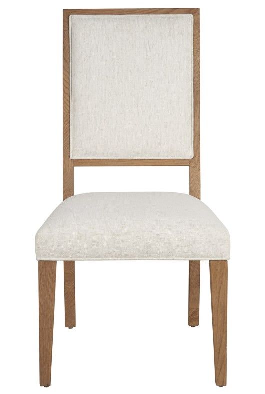 Universal Explore Home™ Weekender Coastal Living Home Nomad Snow-Sand Dune Upholstered Dining Side Chair-2
