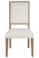 Universal Explore Home™ Weekender Coastal Living Home Nomad Snow-Sand Dune Upholstered Dining Side Chair-2