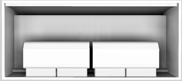 Vent-A-Hood® 54" White Wall Mounted Range Hood-3