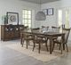 Liberty Furniture Midland Falls 7-Piece Rustic Brown Dining Set-1