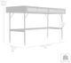 Armen Living Saratoga Black Desk -4