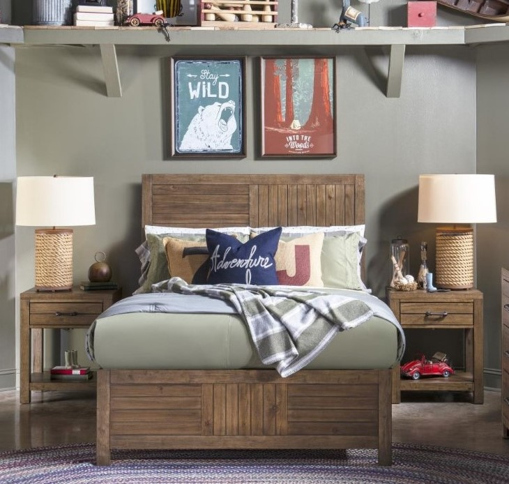 Summer Camp Full Panel Bed - Thumbnail 4