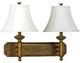 Cal® Lighting & Accessories Pineapple Antique Gold Wall Lamp-0