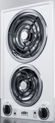 Summit® 12" White Electric Cooktop-1