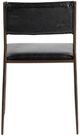 Classic Home Kayne 2-Piece Jet Black Dining Chair Set-4