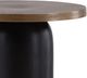 Dovetail Furniture Cyan Antique Brass Side Table-1