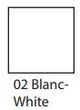 Couverture double 100% microfibre matelassée blanche Zenima®-2