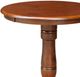 John Thomas Furniture® Dining Essentials Espresso Round Dining Table with Espresso Traditional Pedestal Base-1