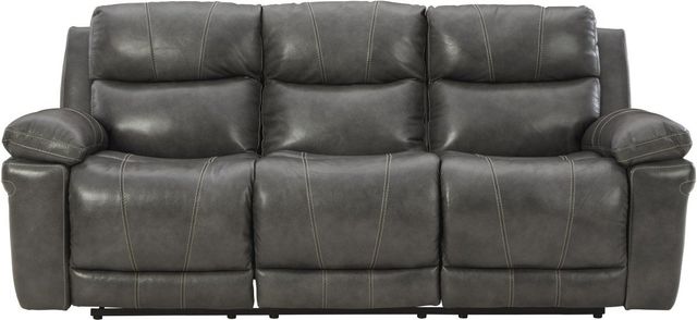 Signature Design by Ashley® Edmar 3-Piece Charcoal Power Reclining Living Room Seating Set-1
