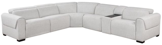 Homelegance® McPherson 6-Piece Cloud Modular Power Reclining Sectional with Power Headrests-2