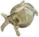 A & B Home Gold Pinched Candle Holder-5