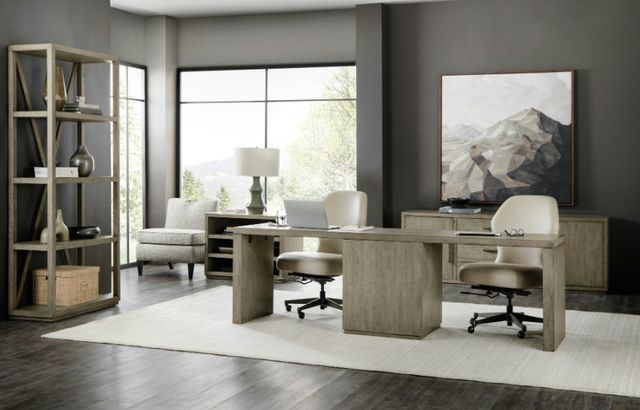 Hooker® Furniture Linville Falls Mink Open Desk Cabinet-1