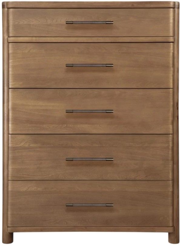 Modus Furniture Hollis Cabin Glow 5-Drawer Chest-2