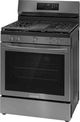 Frigidaire Gallery® 30" Smudge-Proof® Black Stainless Steel Freestanding Gas Range-2