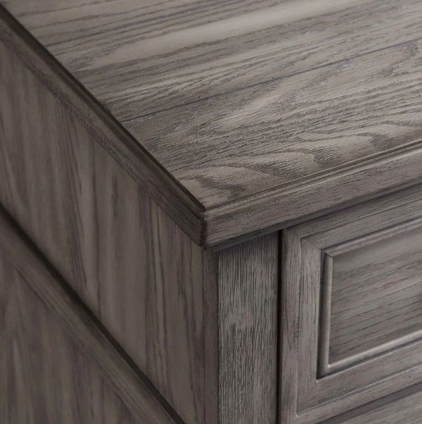 Intercon Forge Wire Brushed Steel Gray 5-Drawer Media Chest-2