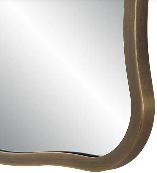 Renwil® Basel Plated Dark Antique Brushed Brass Mirror-2