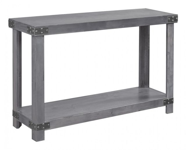 aspenhome® Industrial Ghost Black Sofa Table-2