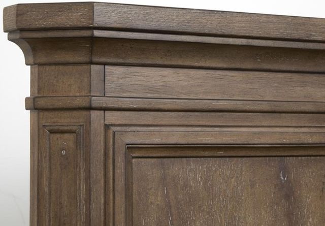 Magnussen Home® Adler Court Florentine Walnut Queen Panel Headboard-3