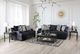 Furniture of America® Sonora Dark Navy Loveseat-1