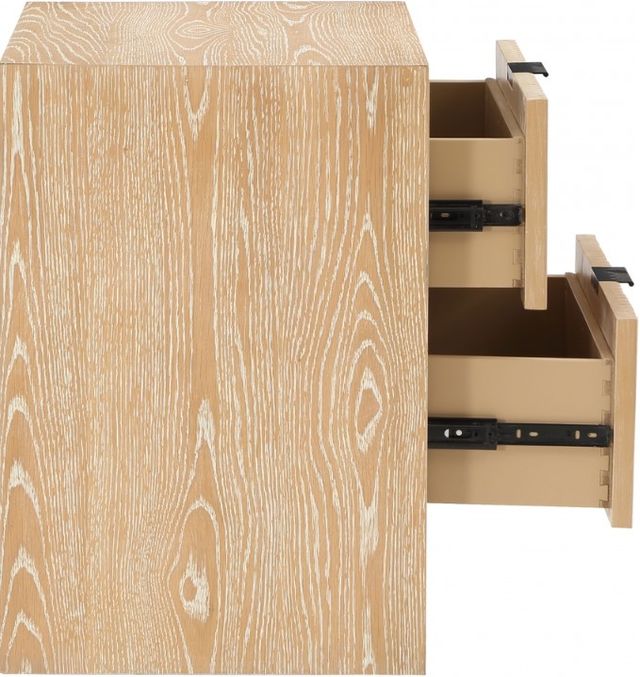 Meridian Furniture Fairfax Natural Nightstand-2