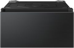 Samsung Bespoke AI Laundry Combo™ 27" W x 15" H Brushed Black Laundry Pedestal with Storage Drawer