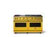 Viking® 5 Series 60" Daffodil Pro Style Gas (NG) Range with Polished Chrome Trim-0