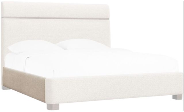 Hooker® Furniture Eleana Hanalei Oat California King Upholstered Panel Bed-3