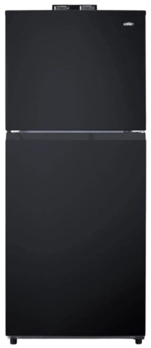 Summit® 24" 10.1 Cu. Ft. Black Counter Depth Top Freezer Refrigerator-0