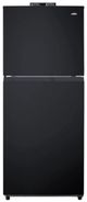 Summit® 24" 10.1 Cu. Ft. Black Counter Depth Top Freezer Refrigerator-0