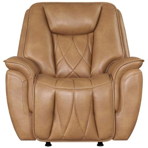 Corinthian Furniture Jordan Camel Power Headrest Recliner-0