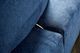 Furniture of America® Stavanger Blue 2-Seater with Rectangle Ottoman-2