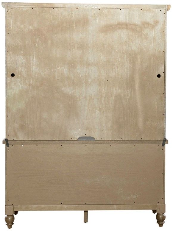 Liberty Furniture Americana Farmhouse Dusty Taupe Credenza and Hutch-4