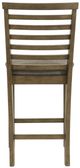 Liberty Furniture Brook Bay Gray/Sandstone Upholstered Ladder Back Counter Chair-4