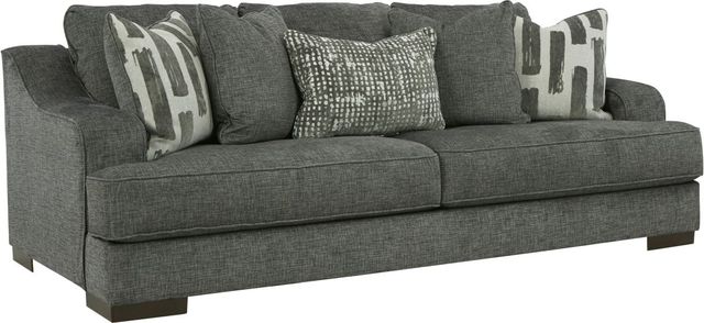Benchcraft® Lessinger 2-Piece Pewter Living Room Set-1