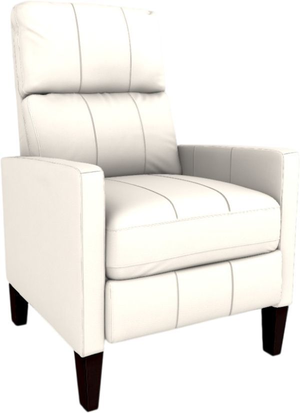 Best® Home Furnishings Customizable Janae Leather Power High Leg Recliner with Espresso Legs-0