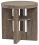 Magnussen Home® Cypress Spiced Brown Round End Table-0