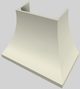 Vent-A-Hood® Designer Series 42" Biscuit Wall Mounted Range Hood-4