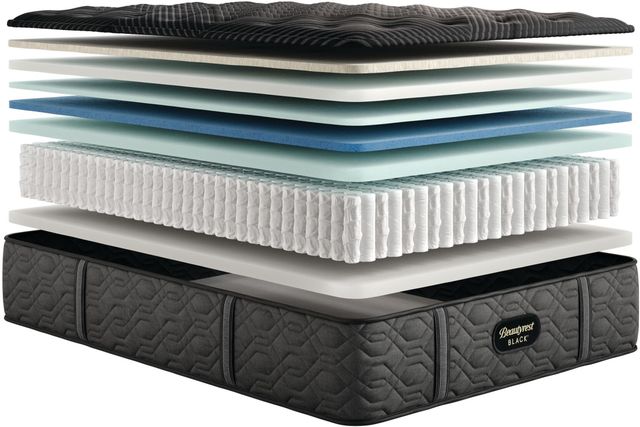 Beautyrest Black® Series 1 Pocketed Coil® 14" Plush Tight Top King Mattress-2