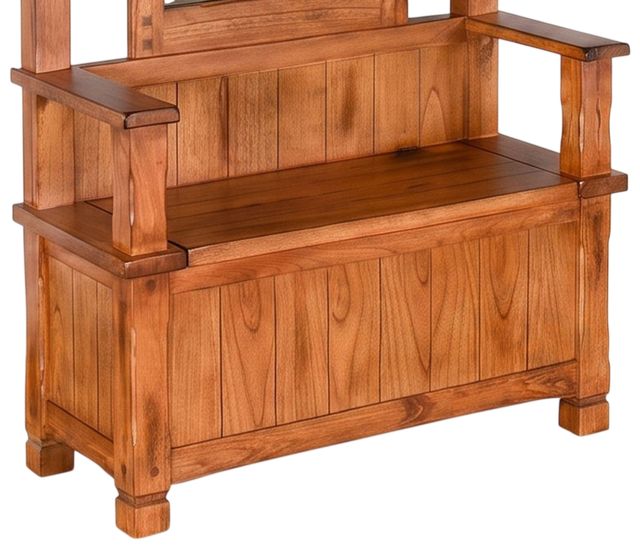 Sunny Designs™ Sedona Rustic Oak Hall Tree-3