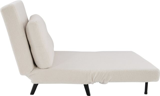 Powell® Hilda White Fold Out Chair-3