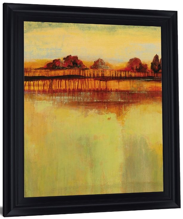 Classy Living Amber Sunset Glow Wall Art-2