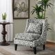 Olliix by Madison Park Grey Waverly Swoop Arm Chair-4