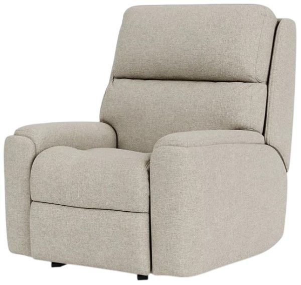 Flexsteel® Rio Silver Driftwood Power Rocking Recliner with Power Headrest-3