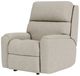 Flexsteel® Rio Silver Driftwood Power Rocking Recliner with Power Headrest-3